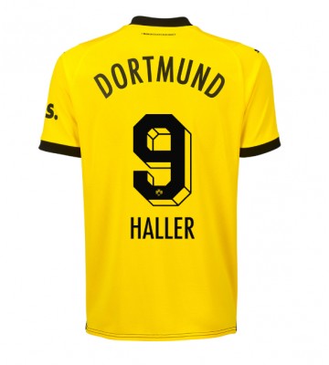 Borussia Dortmund Sebastien Haller #9 Hjemmebanetrøje 2023-24 Kort ærmer
